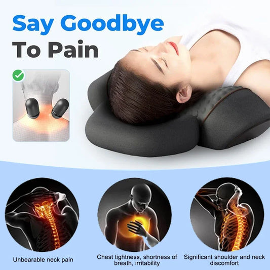 Almofada de Massagem Cervical para Pescoço e Ombros