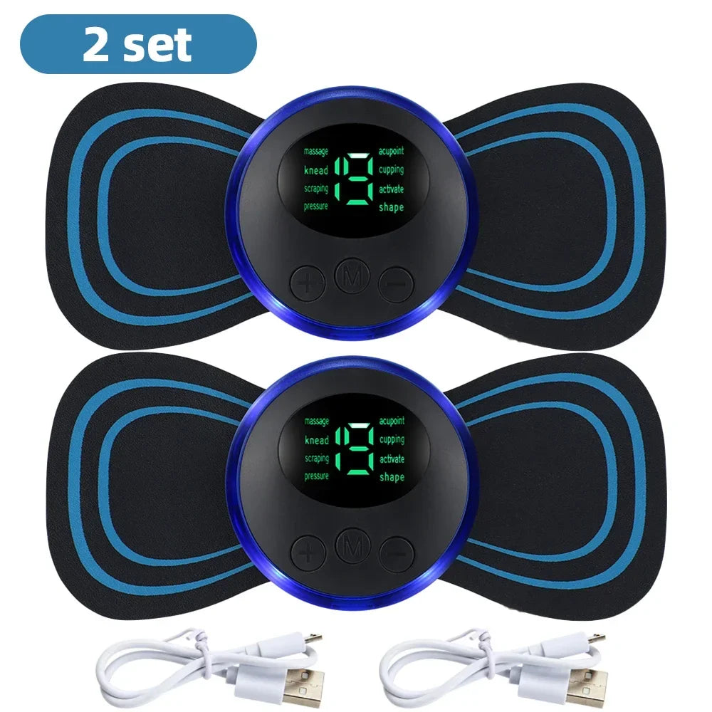 Massageador Cervical EMS de Baixa Frequência
