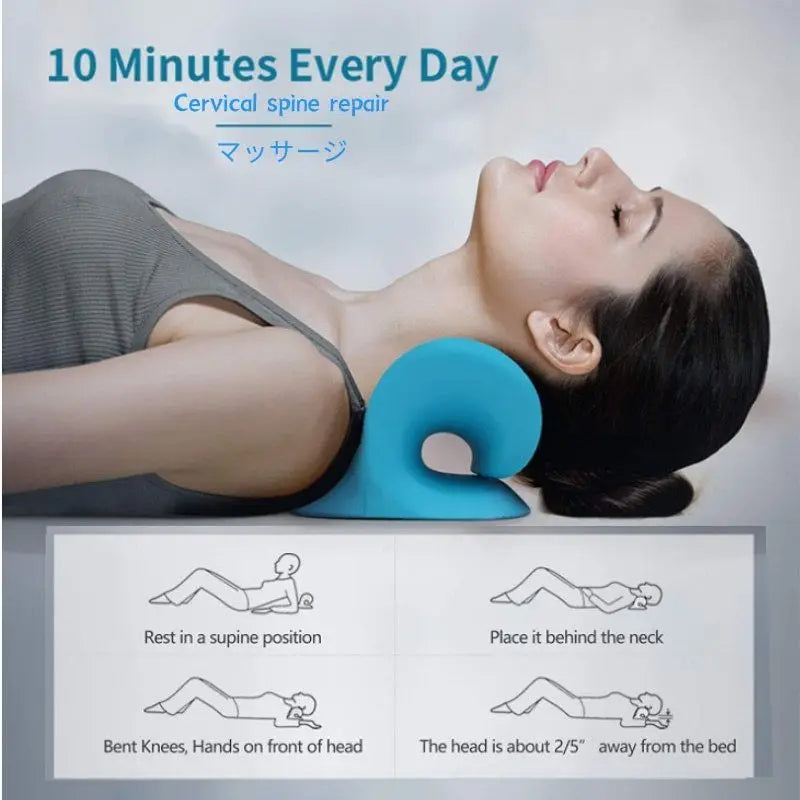 Esticador e Relaxador Cervical para Pescoço e Ombros