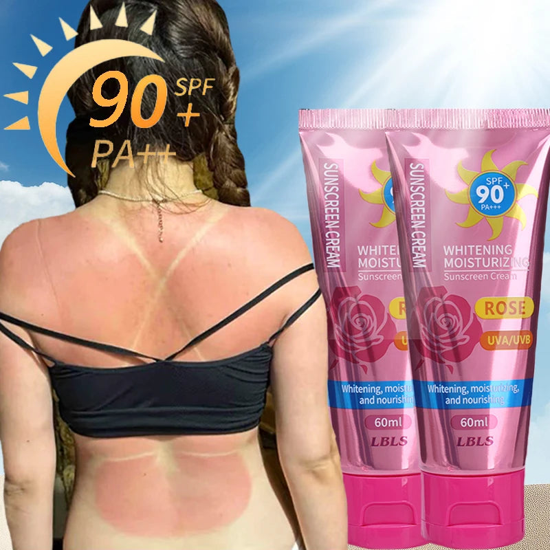 Protetor Solar SPF90+ — Proteção UV, Hidratação e Efeito Luminoso para Rosto e Corpo | AlivioPrime