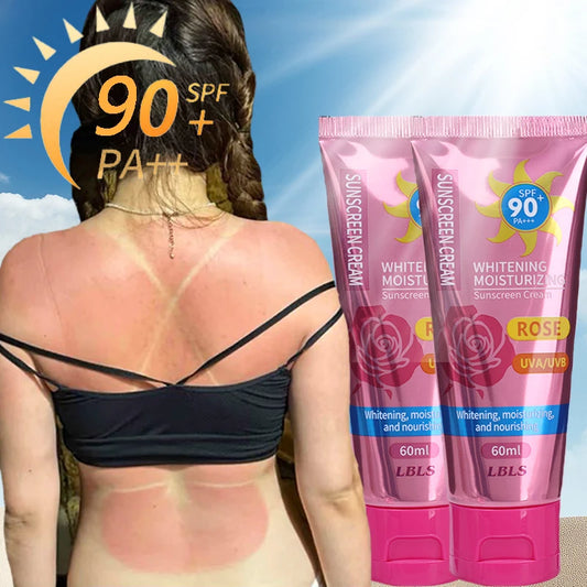 Protetor Solar SPF90+ — Proteção UV, Hidratação e Efeito Luminoso para Rosto e Corpo | AlivioPrime