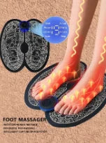 Massageador Elétrico de Pés Recarregável Plus — Relaxamento e Circulação