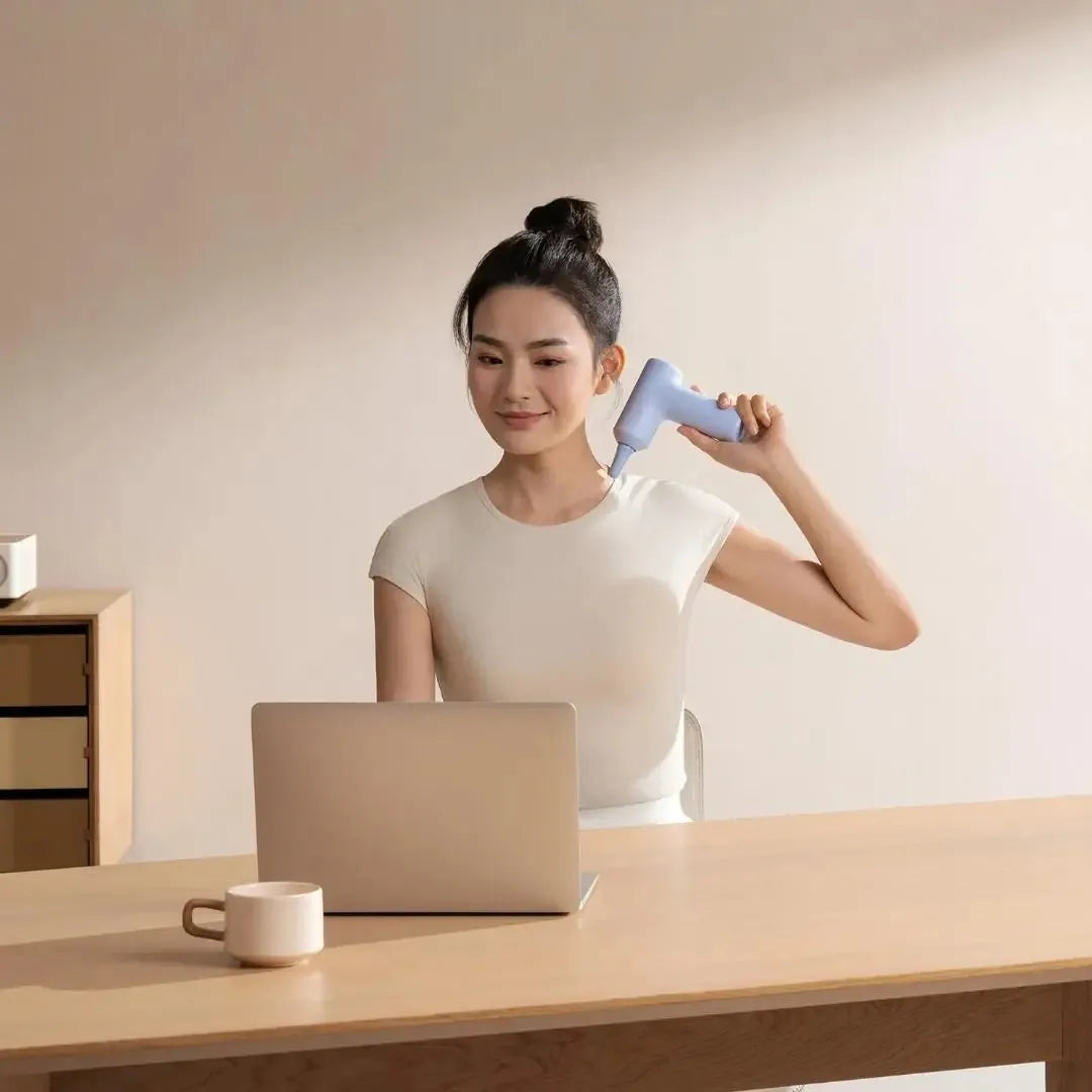 Mini Pistola de Massagem Xiaomi Mijia 3 — Motor Brushless Silencioso e Portátil