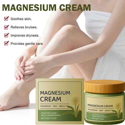 Creme de Magnésio para Músculos e Nervos — Hidratação e Bem-Estar | AlivioPrime